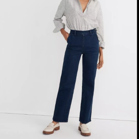 Madewell The Perfect Vintage Wide-Leg Jean in Bradley Wash: Retro Edition - Picture 2 of 6